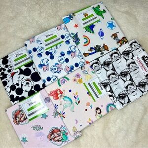 Disney Licensed Character 6 Fat Quarter Fabric Bundle